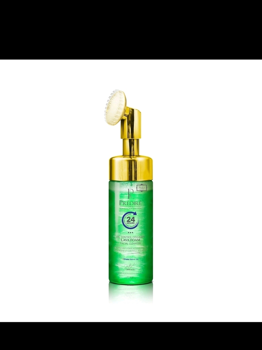 PREDIRE Oil Control Collagen Lava Foam Facial Cleansing With Brush
